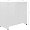 vidaXL Armoire de salle de bain blanc brillant 60x33x61 cm Voir les images du produit 13