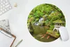 MuchoWow® Mauspad Mousepad Wasserfall - Koi - Japanische Produktbild-Vorschau 5