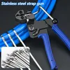 Edelstahl-Kabelbinder-Set, bestehend aus 100 Stück 4,6 x Produktbild-Vorschau 4