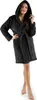 Korfu Bademantel M schwarz Polyester Sherpa-Fleece 260 g/m² Produktbild-Vorschau 1