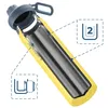 Termoska Wessper B3 THERMOSTEEL 0,7 l, žlutá, se 3 uzávěry Náhled obrázku produktu 3