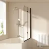 EMKE Duschabtrennung 120x140cm,  Badewannenfaltwand, Produktbild-Vorschau 6