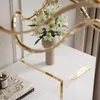 Kommode mit Schubladen ONYX auf goldenen Beinen Hochglanz Produktbild-Vorschau 6