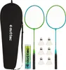 Set de badminton Outtec® - 2x raquettes, 6x volants à Voir les images du produit 2