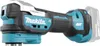A cordless oscillating multi-tool with a battery pack attached, shown against a white background. Produktbild-Vorschau