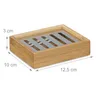 relaxdays Seifenablage Bambus Produktbild-Vorschau 2