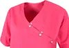 beb MEDIZIN/PFLEGE Damen KASACK Kurzarm V-Neck Baumwollmix Produktbild-Vorschau 4