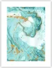 Poster - Poster ohne Rahmen - Abstraktion blau Wasser Produktbild-Vorschau 1