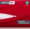 Blumtal Kissenbezug 50x50 cm (2er Set Kissenbezüge) - Rot - Produktbild-Vorschau 3