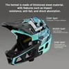 Vollgesichts-Mountainbikehelm für Erwachsene, Produktbild-Vorschau 5