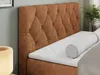 Boxspringbett 120x200 mit Bettkasten, Boxspringbett 120x200 Produktbild-Vorschau 3