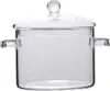 Glastopf Hitzebeständig,Glaskochtopf,mit Deckel 1,9L Produktbild-Vorschau 1