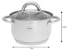 Kinghoff pots argentés géants 12 pieces KH4450 Voir les images du produit 11