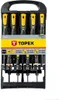 Topex-Schraubendreher 9 Stück extra gehärtete Spitze Produktbild-Vorschau 6