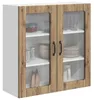 vidaXL Armadio a muro in vetro LUCCA Rovere Artisan 80 x 31 Anteprima dell’immagine prodotto 2
