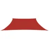 vidaXL Sonnensegel 160 g/m² Rot 4/5x3 m HDPE -  Produktbild-Vorschau 3