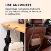 kwmobile Taschenhalter für Tisch - 2x Handtaschenhalter für Produktbild-Vorschau 6