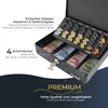 HMF Pokladnička s doskou na počítanie euromincí 30x24x9cm Náhľad obrázku produktu 2