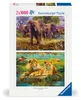 Ravensburger, Afrikanische Tiere, 2x 1000 Teile Puzzle Produktbild-Vorschau 4