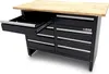 HBM Werkbank 120 cm mit 8 Schubladen, Arbeitsplatte aus Produktbild-Vorschau 7