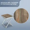 Campinghocker klappbar mit Tisch – Leichter Aluminium Produktbild-Vorschau 4