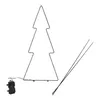 Metallische kerstverlichting voor de tuin, zwart, met 50 Productafbeelding-voorbeeld 7