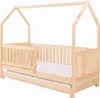 KEF Bett Oli Haus Ebenerdig Doppelbett Kinder – Kinderbett Produktbild-Vorschau 3