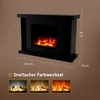 Glow Fire Elektrokamin 'Tarvos' | LED Standkamin in schwarz Produktbild-Vorschau 4