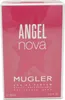 The image shows the front of a pink perfume box with white text. Produktbild-Vorschau