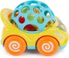 Bieco Rückzug Auto mit Rassel, Gelb | Auto Spielzeug | Baby Produktbild-Vorschau 4