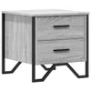 Nachttisch Grau Sonoma 40x41x40 cm Holzwerkstoff Produktbild-Vorschau 1