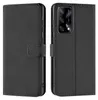 A black flip case for a smartphone is shown from two angles. Anteprima dell’immagine prodotto