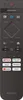 A close-up view of a black Philips TV remote control. Produktbild-Vorschau