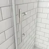 Duschtür & Duschwand: 80x90cm Duschkabine Duschabtrennung Produktbild-Vorschau 4