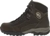 A side view of a brown hiking boot against a white background. Produktbild-Vorschau