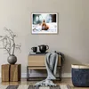 Gerahmtes Poster - Rahmen in heller Eiche - Eichhörnchen Produktbild-Vorschau 7