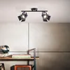 BRILLIANT Lampe Movie LED Spotrohr 2flg schwarz matt | 2x Produktbild-Vorschau 1