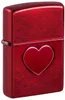 Zapa?ova? Zippo Candy Apple Red s motívom srdca, benzínový, Náhľad obrázku produktu 1
