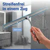 WENKO Badezimmer Wischer TERNI JUMBO Dusche Abzieher Wand Produktbild-Vorschau 2