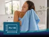 5er Set Duschtuch, 100% Baumwolle, 70x140 cm, hellblau Produktbild-Vorschau 5