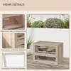 Klietka pre malé zvieratá z dreva 60 x 35 x 42 cm Aosom Náhľad obrázku produktu 6