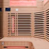 Dewello® Infrarotkabine Infrarotsauna KENORA 140x140 für Produktbild-Vorschau 9