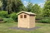 Karibu Gartenhaus Gerätehaus Dahme 2 naturbelassen Produktbild-Vorschau 2