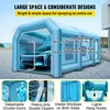 An inflatable spray booth with a car inside, set up outdoors. Náhľad obrázku produktu