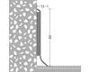 Prinz Kernsockelleiste Hartschaum Nussbaum 60x2500 mm Produktbild-Vorschau 2