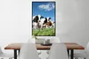 MuchoWow® Gerahmtes Poster Kühe - Landleben - Weide - Natur Produktbild-Vorschau 2