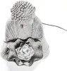 esotec Solarbrunnen Buddha mit Akku und LED Licht Produktbild-Vorschau 8