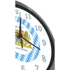 Wanduhr Bayern, rückwärtslaufende Zeiger, In Bayern gehen Produktbild-Vorschau 2