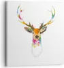 Bild auf Leinwand - Leinwandbild - Deer fantasie Graffiti Produktbild-Vorschau 1