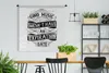 MuchoWow® Wandteppich Wandbehang Musik - Retro - Weiß Produktbild-Vorschau 3